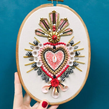 Le Précieux BLANC<span class="htitleshop">Kit de Broderie</span>